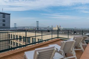 Roof top seating