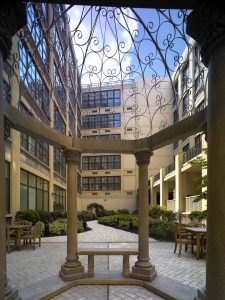 Victor courtyard